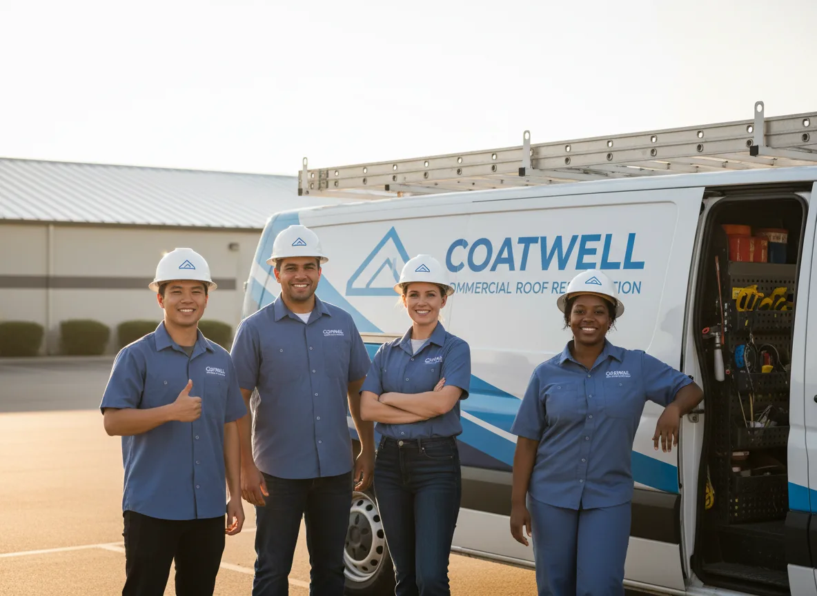 Commercial roof coating company in Jonesboro, TX